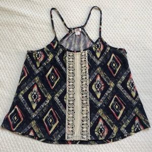 Pattered Tank Top
